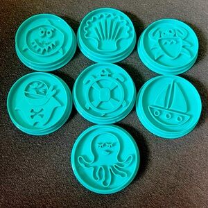 Under the Sea Pampered Chef Cookie Cutters